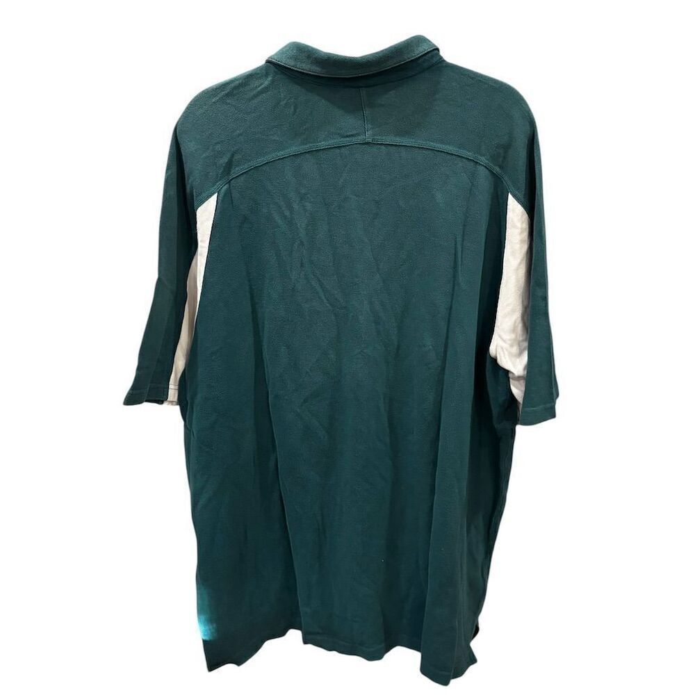 Vintage Reebok Philadelphia Eagles Men's 2XL Green Polo Shirt NFL Team Apparel - Picture 2 of 6